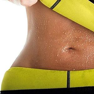 مشد الجسم الساخن حزام تخسيس من النيوبرين للتحكم في البطن وحرق دهون المعدة مقاس  XL