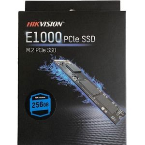 Hikvision Consumer SSD E1000 PCIe Gen 3 x 4, NVMe, 80.15 mm × 22.15 mm × 2.38 mm Up to 990MB/s read speed, 650MB/s write speed 128GB