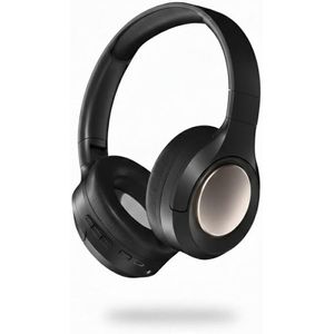 SODO Wireless Bluetooth Headphone - with RGB lighting LED - Over Ear Stereo Music Headset with Memory Card Support, Gaming Headphones -with Built-in Microphone SD-1016 - (Black)