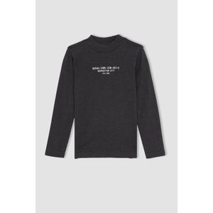 Defacto Regular Fit Turtleneck Long Sleeve T-Shirt Boys'