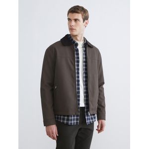 LC Waikiki Regular Fit Velvet Collar Men's Coat