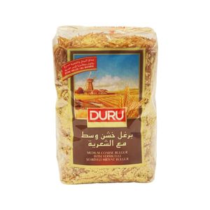 Duru Bulgur دورو برغل خشن وسط مع الشعرية - 800جم