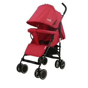 Moon  عربة أطفال ستريك - أحمر فاير 