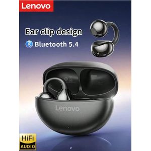 Lenovo Lenovo-TA410 Air-Bone Conduction Ear Clip Sports Headset – Bluetooth Wireless, Long Battery Life, High Sound Quality.