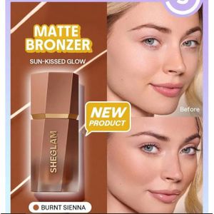 sheglam sun beam matt liquid bronzer - burnt sienna