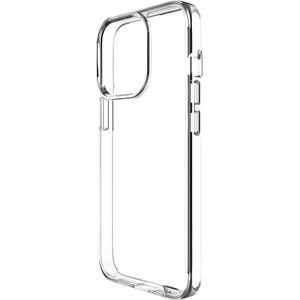 جراب شفاف لهاتف آيفون 15 برو 6.1 بوصة، صلب، نحيف، أنيق، يوفر حماية شاملة لعدسة الكاميرا والشاشة، متين، مقاوم للخدوش والاصفرار.