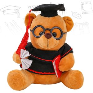 Teddy Bear Plush Toy, Exam Bear, Teddy Plush Bear with Diploma and Doctoral Hat, Bachelor's Degree Gift, Graduation Gift, Bachelor Gift, Passed Exam Gift, Gifts for Bachelor Degree
