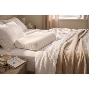 Memory Foam خدادية طبية ميموري فوم من ناسا للمراتب (يانسن جروب) - دعم مثالي للرقبة والعمود الفقري