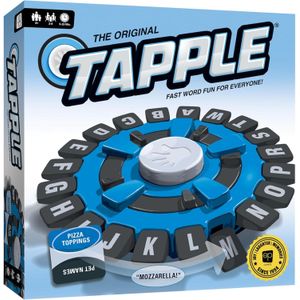 The Original Tapple™ Fast-Paced Word Board Game – Premium Family Party Game with Electronic Timer & Alphabet Wheel, Creative Educational Vocabulary & Brain Puzzle Toy for Kids Ages 8+, Teens, and Adults (2-8 Players)