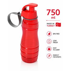 Herevin Sports Bottle - 750 ml - Red