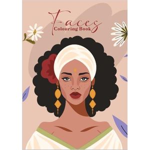 اسكتش تلوين دبوس 50ورقة Facesمقاس21*29.7سم