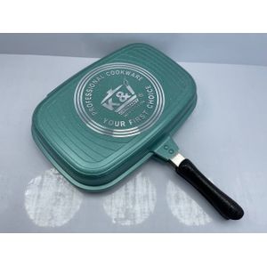 Double Grill Pan-36CM Granite Coating