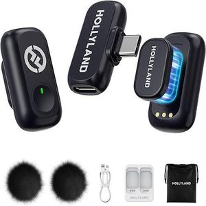 Hollyland Wireless Microphone Lark A1 Duo Type C Black