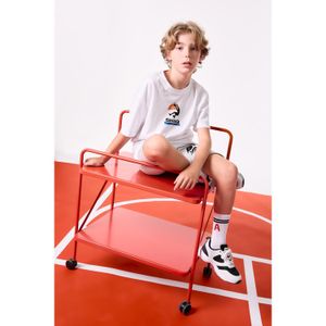 Defacto Boy Oversize Fit Short Sleeve T-Shirt - White
