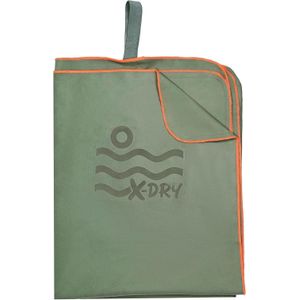 Microfiber Beach Towel  Quick Dry, Sand Free, Lightweight & Compact  for Beach, Swimming,Travel & Pool  Khaki Orange / 110 x 175 cm