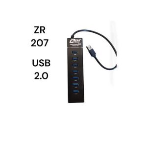 ZERO مشترك بموزعات USB بـ7 منافذ2.0  زيرو  هب -فائق السرعة
