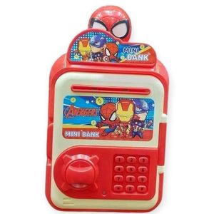 avengers Kids Electronic Piggy Bank – Password Money Safe with Sound & Light – Pink – Battery Operated – Age 3+