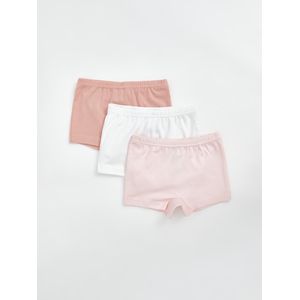 LC Waikiki Basic Cotton Baby Girl Boxer 3 Pieces