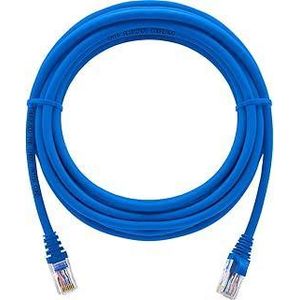 CABOS PATCHCORD Network Cable Patch Cord Cat6 Blue 5 Meters