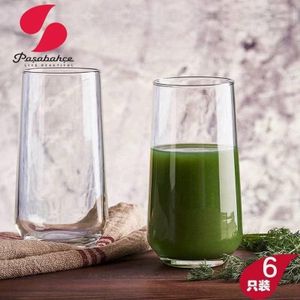 Pasabache  set of glasses for serving drinks and watervery convenient for your home and suitable for serving on the dining table. Set of 6 glasses. 