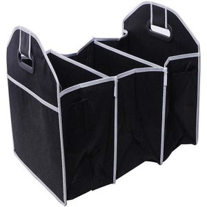 Handy Car Trunk Organizer (2 Pack) - Durable Foldable Storage Bag with Extra Pockets for Organizing Tools and Supplies 
