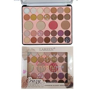 Lareen Crazy Night Eyeshadow Palette G011 – 15-Color Bold & Shimmer Palette