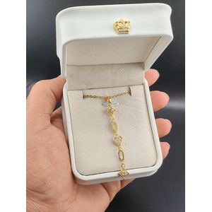سلسلة ستانلس ستيل مع دلاية  (Gold Plated) – فخامة تدوم طويلاً