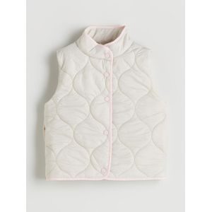 LC Waikiki Quilted Patterned Girl's Waistcoat