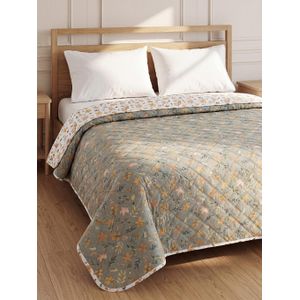 LC Waikiki Leaf Patterned Double Bedspread