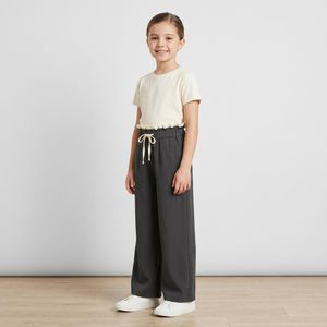 AlNasser Junior Girls Wide Leg Pants - Black