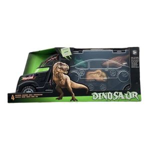 شاحنة الديناصور مع 3 عربات صغيرة - D555