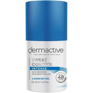 dermactive مزيل عرق رول اون مضاد للتعرق انتنس للتحكم في العرق من ديرماكتيف، 60 مل، منعش