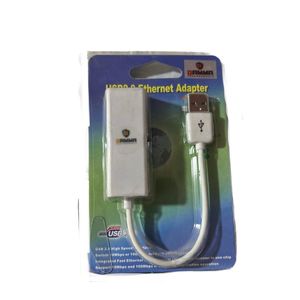 GAMMA USB 2.0 to RJ45 Ethernet Adapter 3-Port Hub 10/100Mbps