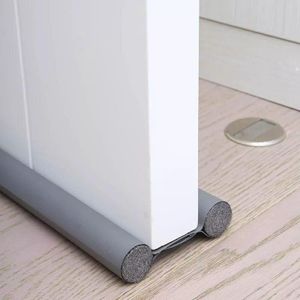 Daga Under Door Draft Stopper – Heavy Duty Foam & Leather Seal Strip – Blocks Dust, Noise, Insects & Air Leaks – Weatherproof Adjustable Gap Blocker for Doors & Windows – Cut to Size