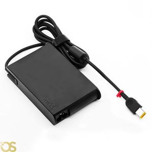 Os Laptop Charger 90W (20V / 4.5A )compatible with Lenovo comes with a connector type Lenovo Slim Tip (Rectangular Yellow) includes , safe, fast, and stable charging, with a 1-month warranty