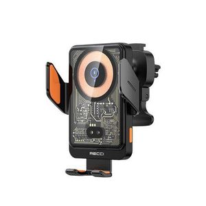 Recci Charger Wireless Holder Car15W Rho-C38 - Black