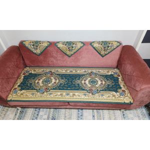 طقم غطاء أريكة مع 3 مفارش 
