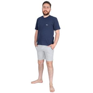 Dadoush Cotton T-shirt and Shorts Set, Men's Sports Set 2 Piece Shorts and T-shirt, Round Neck, Summer Men's Tring