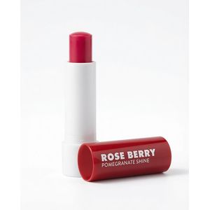 Rose Berry Caring lip balm - POMEGRANATE SHINE - Dark red tinted - 4.8g