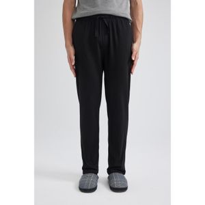 Defacto Regular Fit Knitted Bottoms - Black
