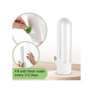 Herb Saver, Herbs Keeper for Refrigerator, Cilantro Storage Containers, Fridge Organizers and Storage, Herb Saver Pod Keep Fresh & Green Vegetables, Mint, Parsley, Asparagus