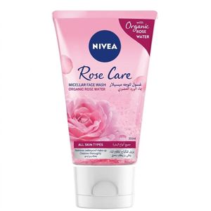 NIVEA غسول الوجه ميسيلار من روز كير لجميع أنواع البشرة 150 مل