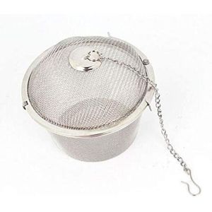 Tea ball spice strainer mesh infuser filter stainless steel herbal