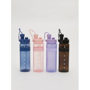 LC Waikiki Printed Straw Water Bottle 600 Ml