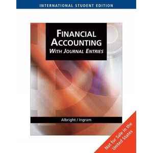 Financial Accounting with journal entries