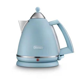 De'Longhi غلاية وكاتل مياه أرجينتو فلورا  Argento Flora Kettle KBX3016 سعة 1.7 لتر  قوة 3000 واط  قاعدة دوارة 360°  ستانلس ستيل