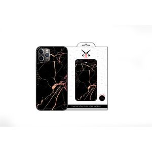 OZO Skins Black Pink Marble Sticker For Apple Iphone 13 Pro Max