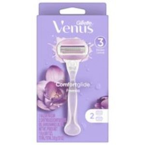 Gillette Venus Breeze Razor Blade Refill for Women - 1 Handle and 2 Blades