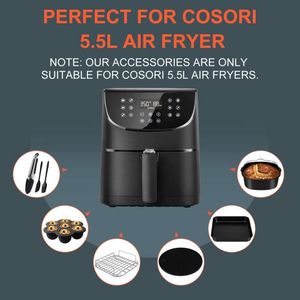 Air Fryer Accessories for Phillips Gowise Ninja Foodi Cosori 14 Set 8 Inch