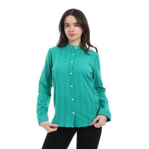 Andora Casual Blouse For Summer - Green